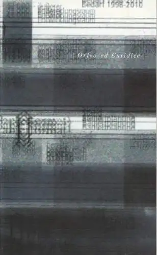 Oper Leipzig, Udo Zimmermann, Brunhild Matthias: Programmheft Orfeo ed Euridice. Premiere 4. März 2000 Leipziger Opernblätter Heft 5 Spielzeit 1999 / 2000 (18). 