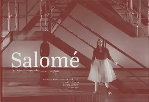Hochschule für Musik und Theater München, Bayerische Theaterakademie August Everding Prinzregenten Theater: Salome. Bachelor-Abschlussarbeit Teil 1 von Antonia Bein, Julia Hausmann und Carolin Schirmer (18). 