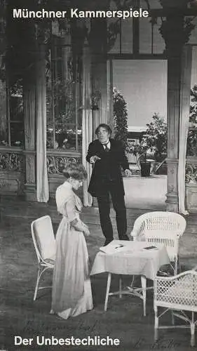 Münchner Kammerspiele, Hans-Reinhard Müller, Wolfgang Zimmermann, Hildegard Steinmetz ( Fotos ): Programmheft Hofmannsthal: Der Unbestechliche. Spielzeit 1975 / 76 Heft 7 Schauspielhaus (18). 