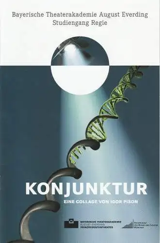 Bayerische Theaterakademie August Everding, Katrin Gellrich, Eva-Maria Trütschel: Programmheft Konjunktur. Eine Collage von Igor Pison. Premiere 26.01.2012 Akademietheater im Prinzregententheater (18). 
