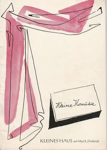 Theater Kleine Bühne am Max II. Denkmal, Gerhard Metzner: Programmheft Tu das nicht, Angelika ! Heft 1 Ausgabe 2 Spielzeit 1961 / 62 Sept. Okt. 1961 (18). 