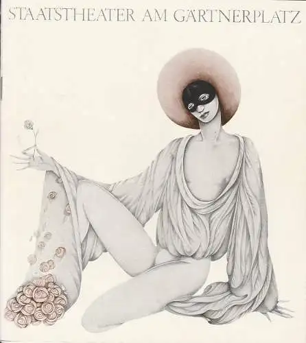 Staatstheater am Gärtnerplatz, Kurt Pscherer, Peter Kertz: Programmheft CARMEN von Georges Bizet Spielzeit 1976 / 77 (18). 