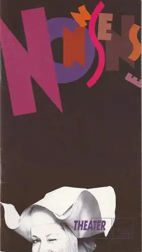 Städtische Bühnen Augsburg, Peter Baumgardt, Ruth Gabriel: Programmheft NONNSENSE. Ein Musical von Dan Goggin Spielzeit 1994 / 95 Heft 25 Spielzeit 1995 / 96 Heft 5 (18). 