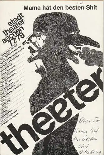 Stadttheater Aachen, Peter Maßmann: Programmheft Mama hat den besten Shit. Farce von Dario Fo Premiere 2. Juni 1978 Spielzeit 1977 / 78 Heft 22 (18). 