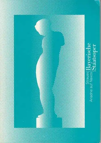 Bayerische Staatsoper, Peter Jonas, Hanspeter Krellmann, Ingrid Zellner, Susaane Frey: Programmheft Neuinszenierung: Ariadne auf Naxos von Richard Strauss. Premiere am 28. Oktober 1996 im Nationaltheater München. Programmbuch Spielzeit 1996 / 97 (18). 