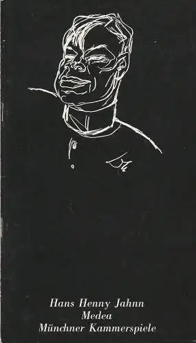 Münchner Kammerspiele, Hans-Reinhard Müller, Rosemarie Koch, Wolfgang Zimmermann: Programmheft MEDEA. Tragödie von Hans Henny Jahnn. Premiere 19. Juli 1981 Spielzeit 1980 / 81 Heft 7 (18). 