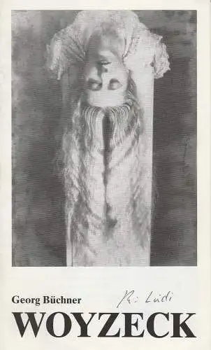 Stadttheater Hildesheim, Pierre Leon, Rolf Pasdzierny: Programmheft WOYZECK. Fragment von Georg Büchner. Premiere 10. Oktober 1989 Spielzeit 1989 / 90 Nr. 3 (18). 