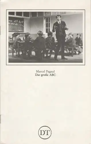 Deutsches Theater in Göttingen, Günther Fleckenstein, Norbert Baensch, Kaspar Seiffert: Programmheft Das große ABC Topaze. Komödie von Marcel Pagnol Spielzeit 1982 / 83 Heft 506 (18). 