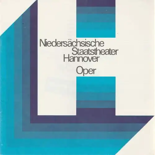 Niedersächsische Staatstheater Hannover, Oper, Günter Roth, Peter von Magnus, Kurt Julius ( Szenenfotos ): Programmheft Gioacchino Rossini: Der Barbier von Sevilla Premiere 13. September 1970 Spielzeit 1970 / 71 Heft 8 (18). 