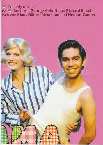 Hessisches Staatstheater Wiesbaden Jugendclub, Manfred Beilharz, Lena Obst, Beate Marx: Programmheft The Pyjama Game. Comedy Musical. Premiere 5. September 2010 (18). 