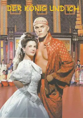 EURO STUDIO, Joachim Landgraf, Theater im Pfalzbau Ludwigshafen, Michael Haensel: Programmheft Rogers & Hammersteins DER KÖNIG UND ICH Premiere 6.1.1999 Theater im Pfalzbau Ludwigshafen (18). 