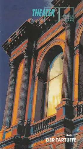 Städtische Bühnen Augsburg, Peter Baumgardt, Lenz Prütting: Programmheft DER TARTUFFE. Komödie von Moliere. Premiere 18. September 1993 Stadttheater Spielzeit 1993 / 94 Heft 1 (18). 