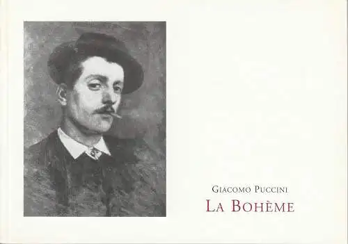 Staatstheater am Gärtnerplatz, Klaus Schultz, Michael Schäfermeyer, Kerstin Meissner: Programmheft Neuinszenierung LA BOHEME Premiere 27. Juni 1999 im Prinzregententheater. Spielzeit 1998 / 99 Heft 24 (18). 