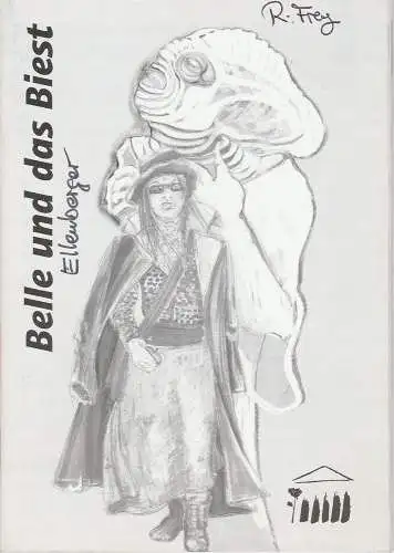 Stadttheater Hildesheim, Urs Bircher, Brigitte Ostermann: Programmheft BELLE UND DAS BIEST. Kinderstück von Barbara Ellenberger. Premiere 24. November 2000 Spielzeit 2000 / 2001 Heft 5 (18). 