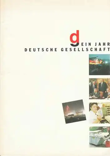 DG Deutsche Gesellschaft, K. Steinmüller, Sabine Konopka: DG Ein Jahr Deutsche Gesellschaft (18). 
