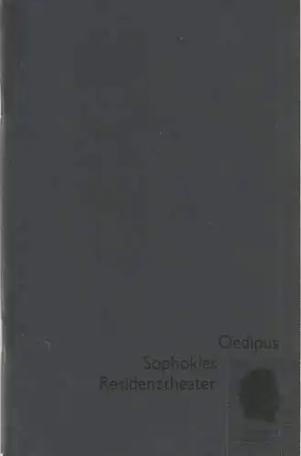 Bayerisches Staatsschauspiel, Eberhard Witt, Joachim Klement, Erika Fernschild ( Fotos ): Programmheft Oedipus von Sophokles Premiere 18. Juni 1994 im Residenztheater Spielzeit 1993 / 94 Nr. 14 (18). 