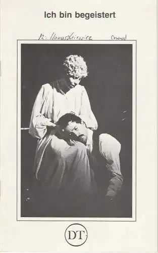 Deutsches Theater in Göttingen, Günther Fleckenstein, Norbert Baensch: Programmheft Noel Coward: ICH BIN BEGEISTERT Spielzeit 1980 / 81 Heft 488 (18). 