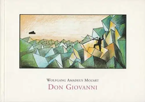 Staatstheater am Gärtnerplatz, Klaus Schultz, Sabine Bayerl: Programmheft Neuinszenierung Mozart: DON GIOVANNI Premiere am 7. Oktober 1999 im Prinzregententheater Spielzeit 1999 / 2000 Heft 25 (18). 