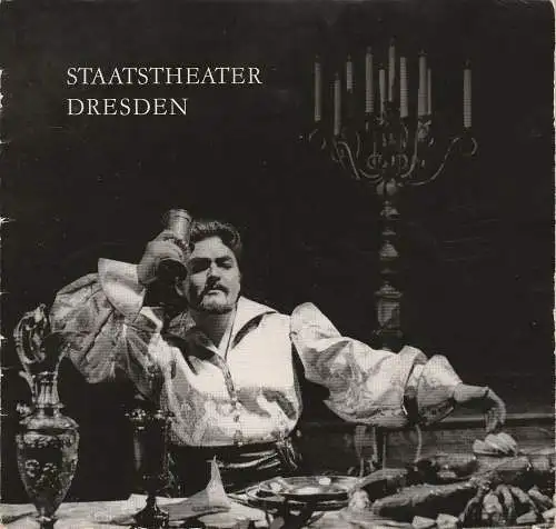 Staatstheater Dresden, Gerd Michael Henneberg, Ursula Kleebank, Kurt Neuber, Trude Gröllmann ( Fotos ): Programmheft Theater-Vorschau 1. Halbjahr 1965 Staatsoper Staatsschauspiel Staatsoperette (18). 