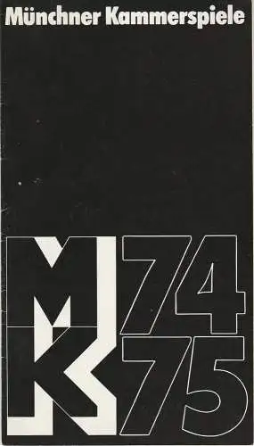 Münchner Kammerspiele, Hans-Reinhard Müller, Wolfgang Zimmermann: Programmheft DREYFUS  von Jean-Claude Grumberg Premiere 13.11.1974 Spielzeit 1974 / 75 Heft 3 (18). 