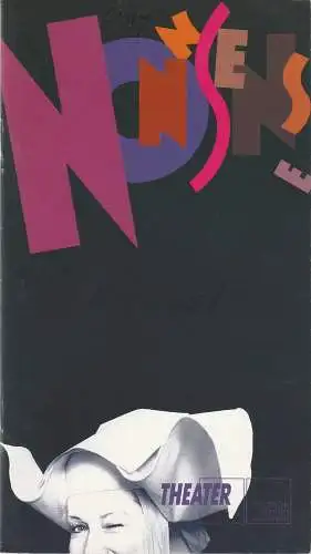 Städtische Bühnen Augsburg, Peter Baumgardt, Ruth Gabriel, Andreas Rumland, Lioba Schöneck ( Probenfotos ): Programmheft NON(N)SENSE. Musical von Dan Goggin Spielzeit 1994 / 95 Heft 25 (18). 