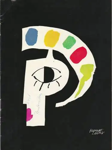 Die Schauspieltruppe, Will Quadflieg, Maria becker, Robert Freitag, Werner Leutwyler: Programmheft PENTHESILEA. Trauerspiel von Heinrich von Kleist (18). 