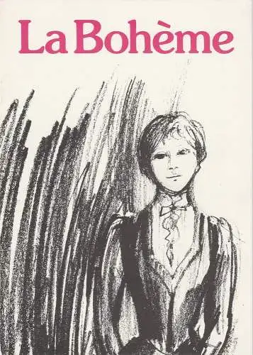 Bühnen der Stadt Köln, Claus Helmut Drese: Programmheft Giacomo Puccini: LA BOHEME 1. Juli 1975 Opernhaus (18). 