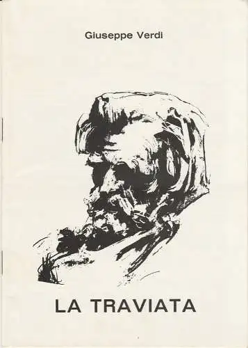 Bühnen der Landeshauptstadt Kiel, Joachim Klaiber, Mario Krüger: Programmheft Giuseppe Verdi: LA TRAVIATA. Premiere 14. Mai 1971 Stadttheater Spielzeit 1970 / 71 Heft 21 (18). 