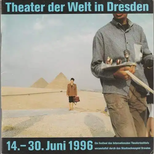 Theater der Welt, Dieter Görne, Hannah Hurtzig, Niels Ewerbeck: Programmheft Theater der Welt in Dresden 14.-30. Juni 1996 (18). 