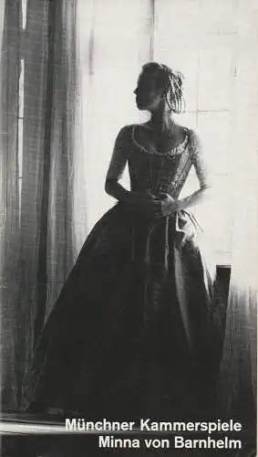 Münchner Kammerspiele, Hans-Reinhard Müller, Wolfgang Zimmermann, Hildegard Steinmetz ( Fotos ): Programmheft Minna von Barnhelm oder das Soldatenglück von Gotthold Ephraim Lessing Premiere 10. September 1976 Spielzeit 1976 / 77 Heft 1 (18). 