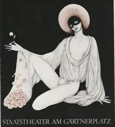 Staatstheater am Gärtnerplatz, Kurt Pscherer, Peter Kertz, Bruno Hetzendorfer: Programmheft Neuinszenierung Paul Burkhard DAS FEUERWERK 26. April 1979 Spielzeit 1978 / 79 Heft VI (18). 