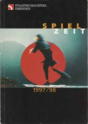 Staatsschauspiel Dresden, Dieter Görne: SPIELZEIT 1997 / 98 Spielzeitheft (18). 