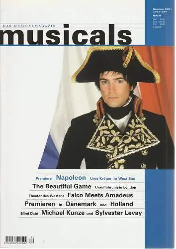 Klaus-Dieter Kräft, Gerhard Knopf: musicals Das Musicalmagazin Dezember 2000 / Januar 2001 Heft 86 (18). 