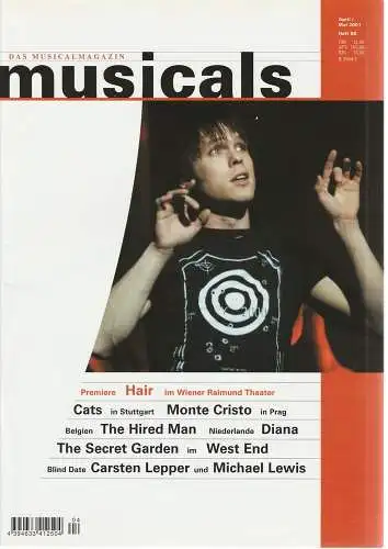 Klaus-Dieter Kräft, Gerhard Knopf: musicals Das Musicalmagazin April / Mai 2001 Heft 88 (18). 