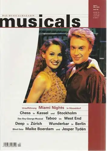 Klaus-Dieter Kräft, Gerhard Knopf: musicals Das Musicalmagazin April / Mai 2002 Heft 94 (18). 