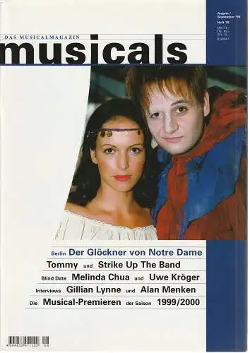 Klaus-Dieter Kräft, Gerhard Knopf: musicals Das Musicalmagazin August / September 1999 Heft 78 (18). 