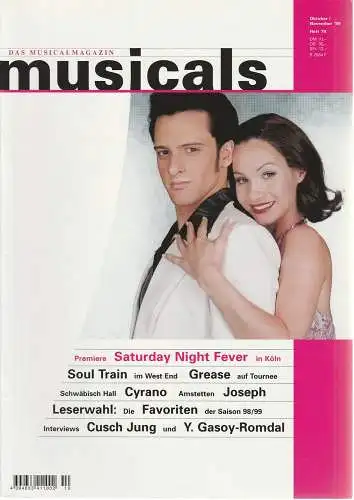 Klaus-Dieter Kräft, Gerhard Knopf: musicals Das Musicalmagazin Oktober / November 1999 Heft 79 (18). 