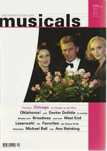 Klaus-Dieter Kräft, Gerhard Knopf: musicals Das Musicalmagazin Oktober / November 1998 Heft 73 (18). 