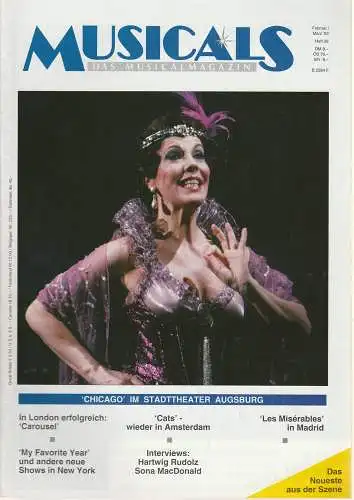 Gerhard Knopf: MUSICALS Das Musicalmagazin Heft 39 Februar / März 1993 (18). 