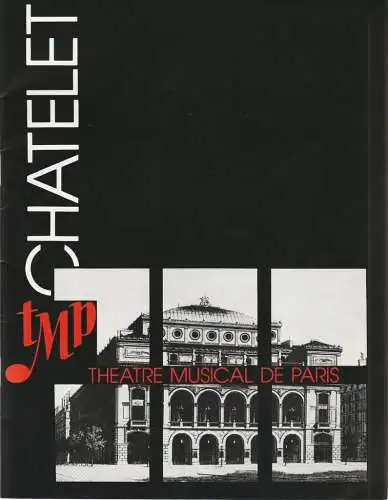 Theatre Musical de Paris-Chatelet TMP: Programmheft Nikolai Rimski-Korsakov LE COQ D'OR Premiere 8 Mars 1984 (18). 