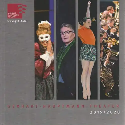 Gerhart Hauptmann Theater Görlitz-Zittau, Klaus Arauner: Programmheft Gerhart - Hauptmann - Theater 2019 / 2020 Spielzeitheft (18). 