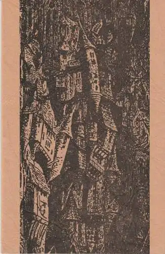 Landesbühnen Sachsen Radebeul, Karl Adolf, Winfried Schmidt: Programmheft ESMERALDA. Ballett mit Prolog Spielzeit 1970 / 71 Heft 7 (18). 