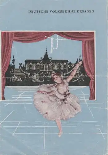 Deutsche Volksbühne Dresden, Peter Palitzsch, Peter Hehn: Programmheft Einladung aufs Schloss. Komödie von Jean Anouilh (18). 