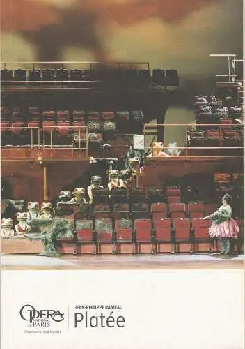 Opera National de Paris, Gerard Mortier, Patrick Scemama: Programmheft Jean-Philippe Rameau PLATEE (18). 