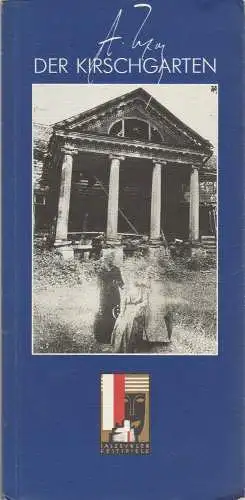 Salzburger Festspiele 1995, Karl-Ernst Herrmann, Dieter Sturm, Gundl Hradil: Programmheft Anton P. Tschechow DER KIRSCHGARTEN Premiere 24. Juli 1995 (18). 