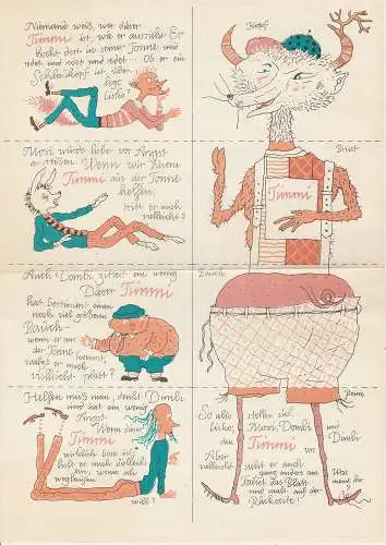 Theater der Freundschaft, Zentrales Kinder- und Jugendtheater der DDR, Klaus Urban, H. Larisch, Helga Otto: Programmheft TIMMI Ein Stück für Kinder von Boris Aprilow (18). 
