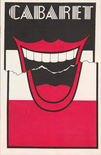 Metropol-Theater, Peter Czerny, Gerd Natschinski, Rainer Northmann, Thomas Schleusing: Programmheft Kander / Ebb CABARET Musical Spielzeit 1977 / 78 (18). 