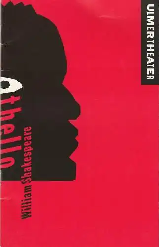 Ulmer Theater, Bernd Wilms, Heike Frank, Carolin Mittler ( Zeichnungen ): Programmheft William Shakespeare OTHELLO Premiere 25. Oktober 1991 Spielzeit 1991 / 92 Heft Nr. 6 (18). 