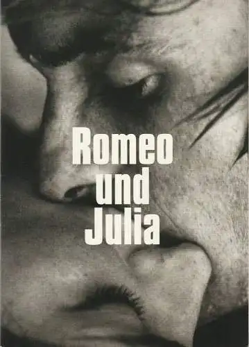 Münchner Volkstheater, Christian Stückl, Volker Bürger, Otto Dzemla, Katharina Kuhlmann: Programmheft William Shakespeare ROMEO UND JULIA Premiere 23.6.2003 Spielzeit 2002 / 2003 Heft 7 (18). 