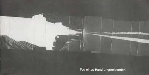 Brandenburger Theater, Michael Muhr, Hans-Dieter Rössler: Programmheft Arthur Miller TOD EINES HANDLUNGSREISENDEN Premiere 27. April 1996 Spielzeit 1995 / 96 Heft 20 (18). 